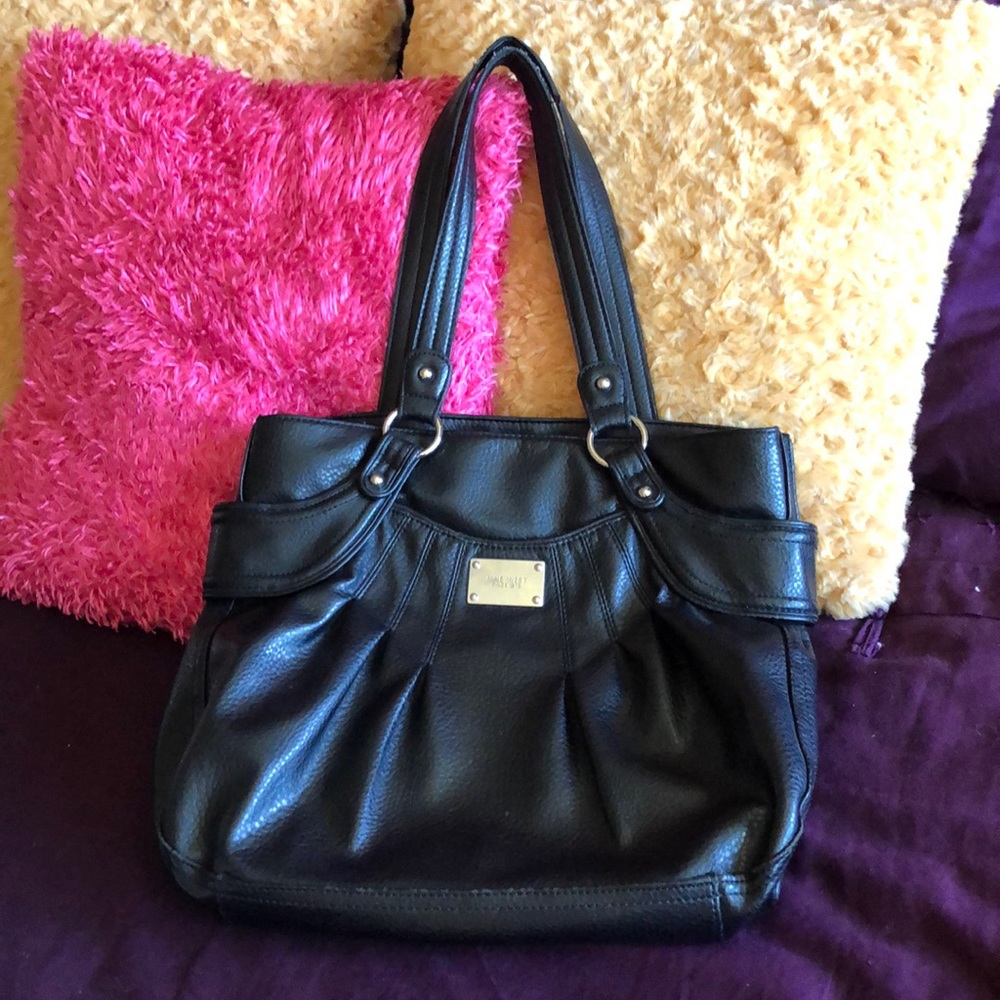 Large Black Nine West Shoulder Purse